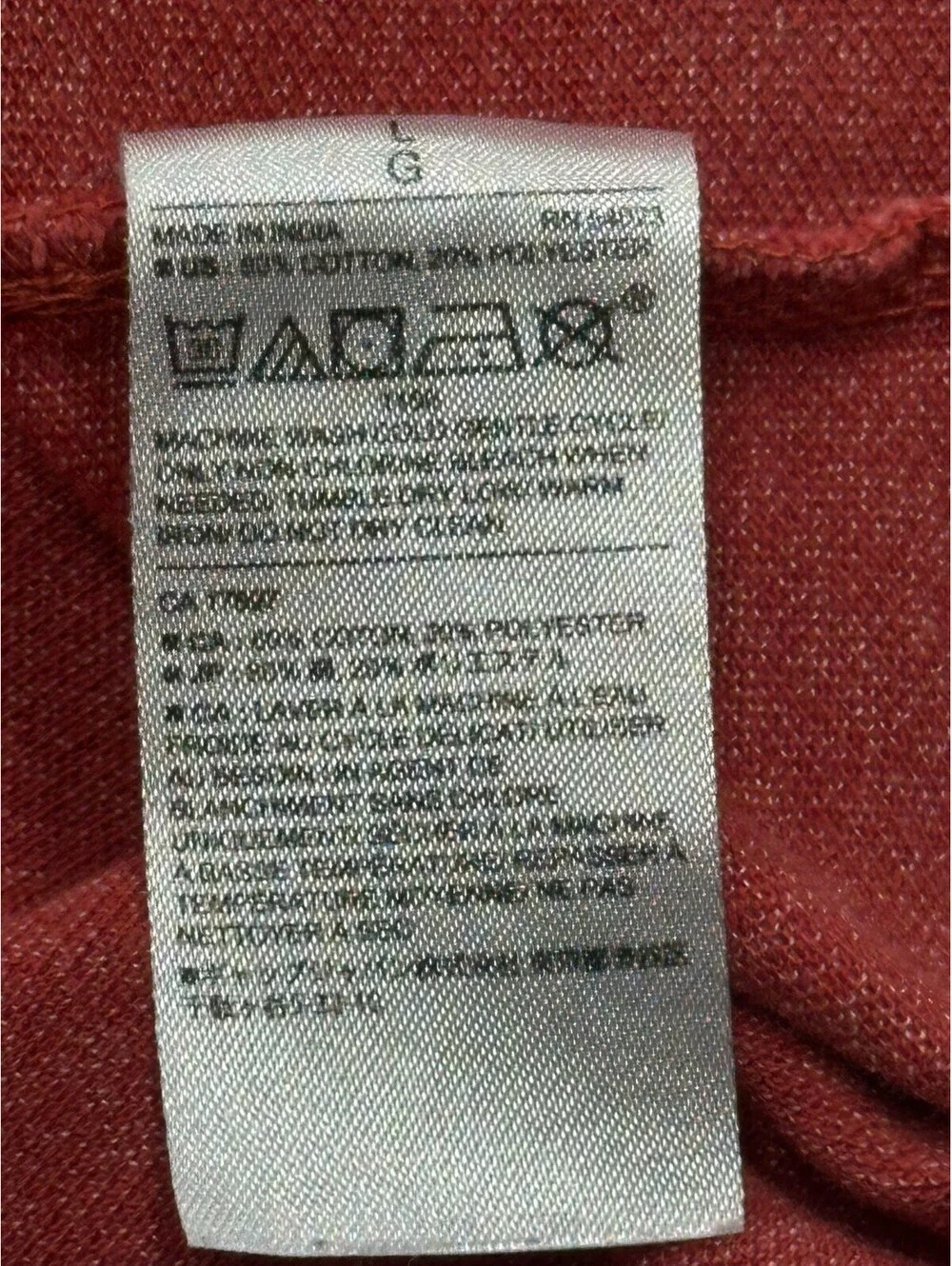 Banana Republic 1/4 Button 100% Cotton Polo Shirt Gray Men L